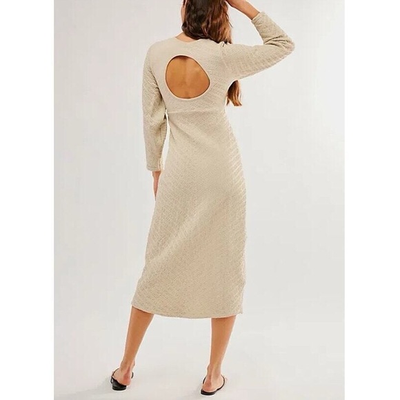 FREE PEOPLE Gabby Seamless Midi Dress Size XS/S NWT - Picture 3 of 8